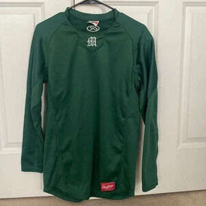 Rawlings green jersey small
